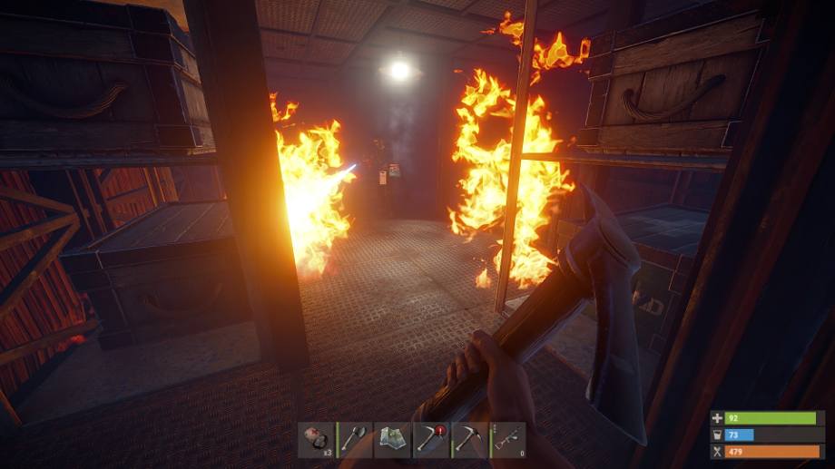 Rust - Raid mit dem Flammenwerfer