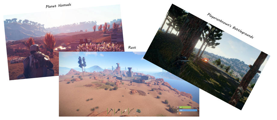 Game News: Rust, Planet Nomads und Battlegrounds