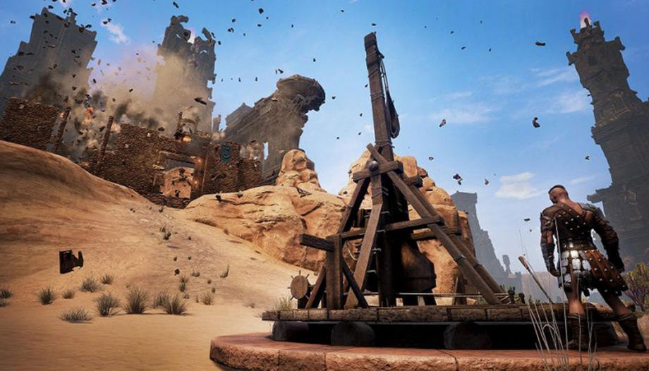 Conan Exiles kommt jetzt mit Trebuchet
